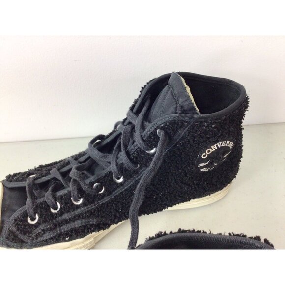 Converse Chuck Taylor High Tops Shoes Shearling Fleece Mens 10 - Picture 4 of 10